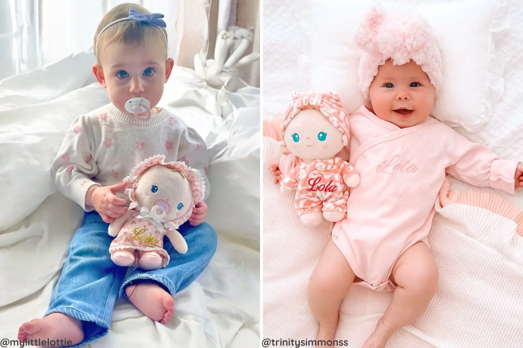 Leyadoll Soft Plush Personalized Leya Doll Baby Girl Doll - Image 11
