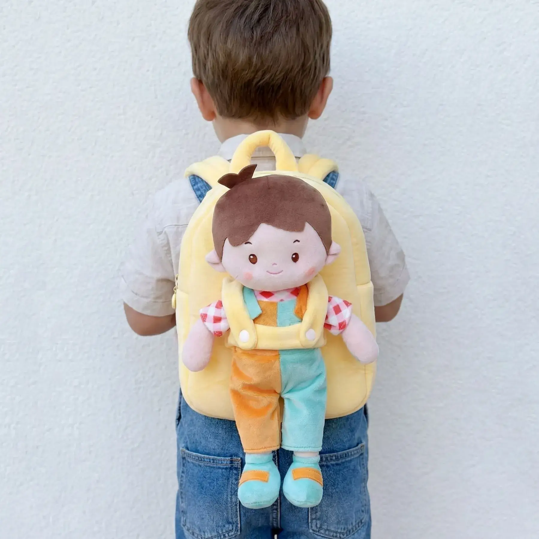 Personalized Buddy Ben Doll Backpack - Image 5