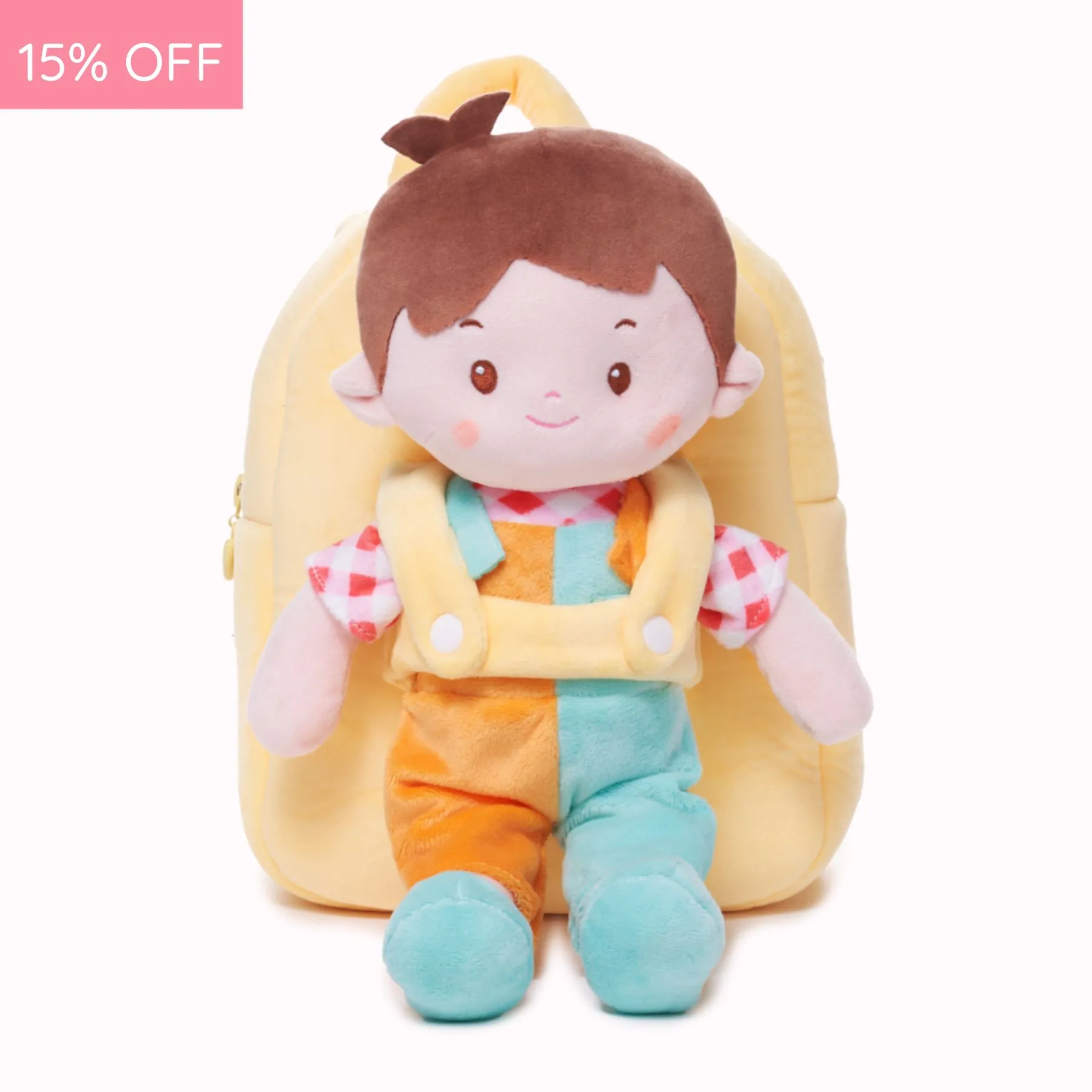 Personalized Buddy Ben Doll Backpack - Image 8