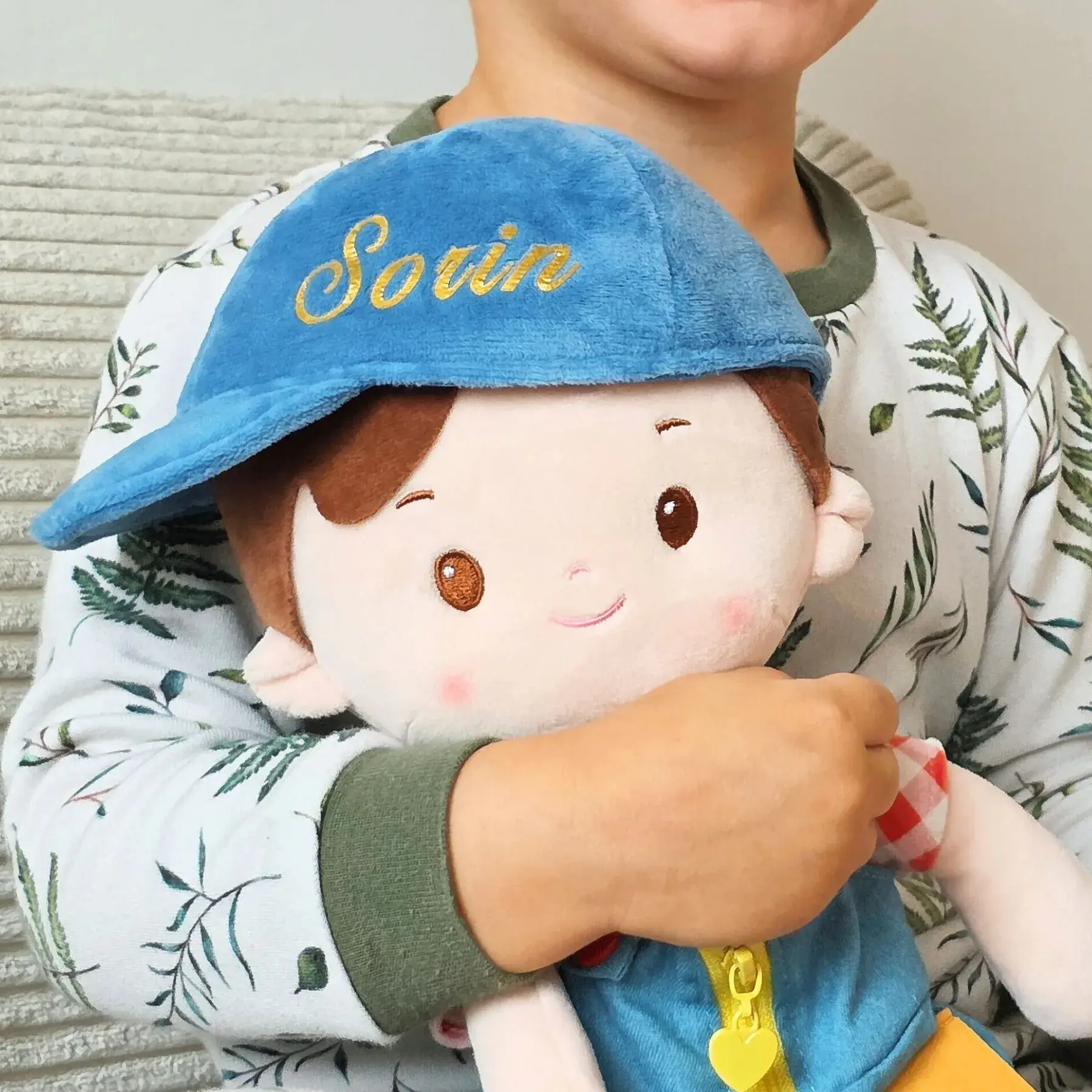 Personalized Crayon Charles - Montessori Doll - Image 5