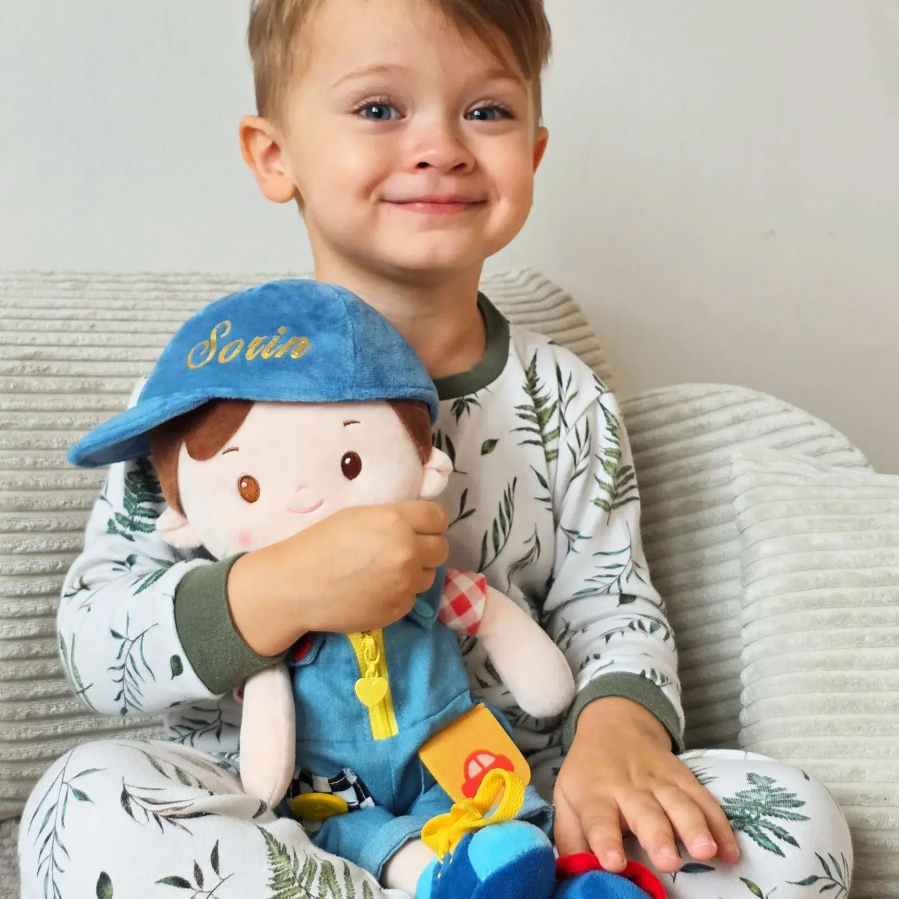 Personalized Crayon Charles - Montessori Doll - Image 7
