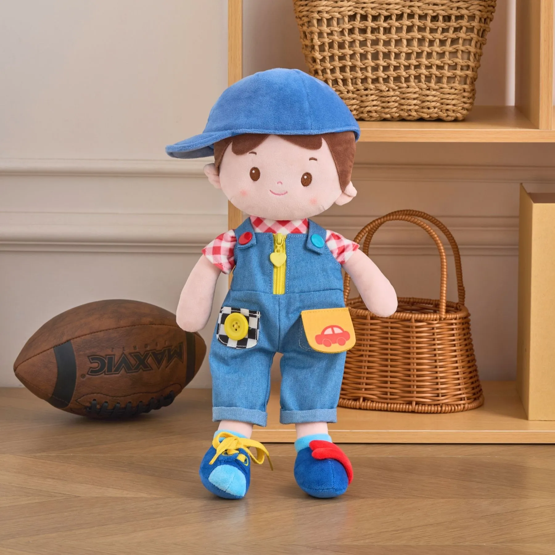 Personalized Crayon Charles - Montessori Doll - Image 8