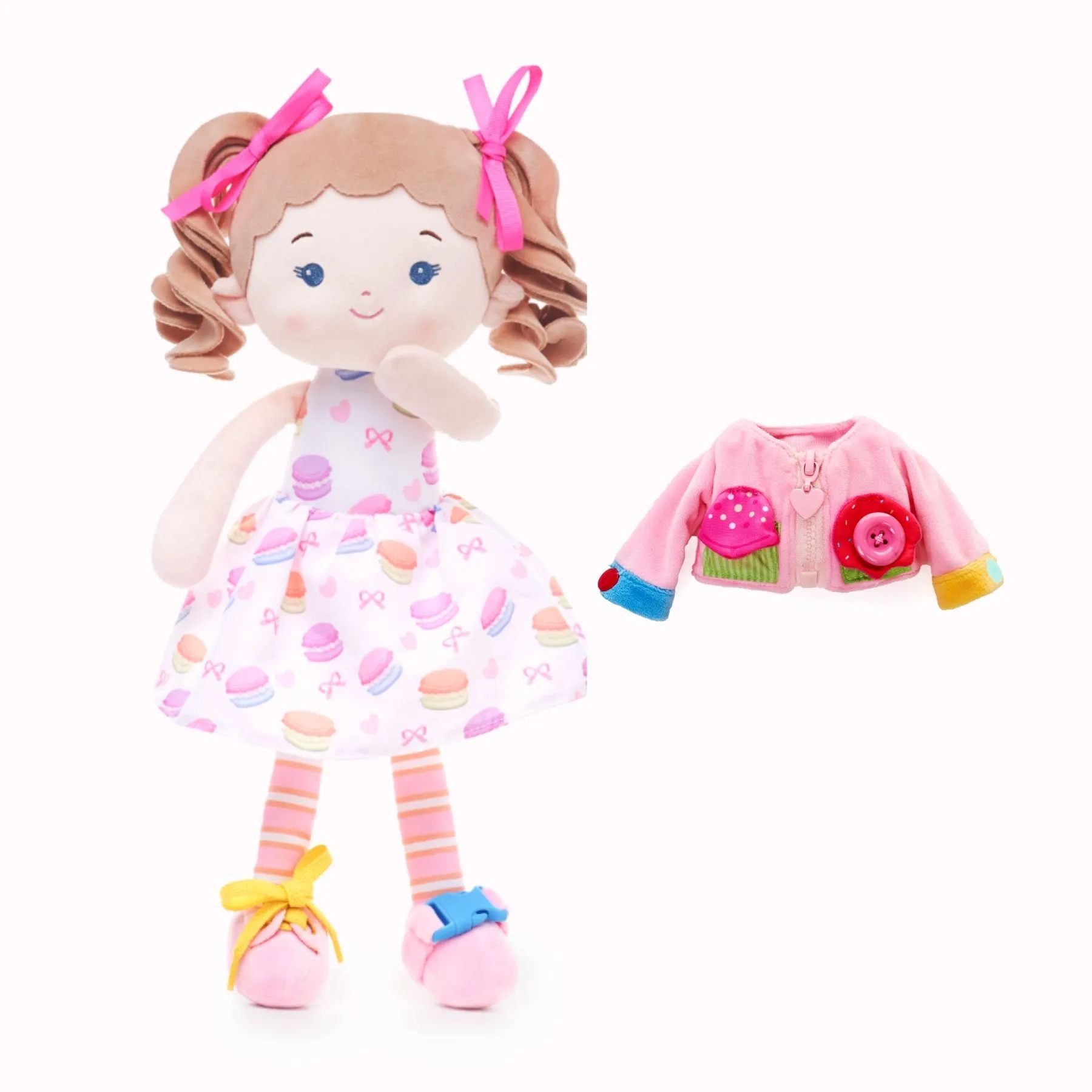 Personalized Cupcake Girl - Montessori Doll - Image 10