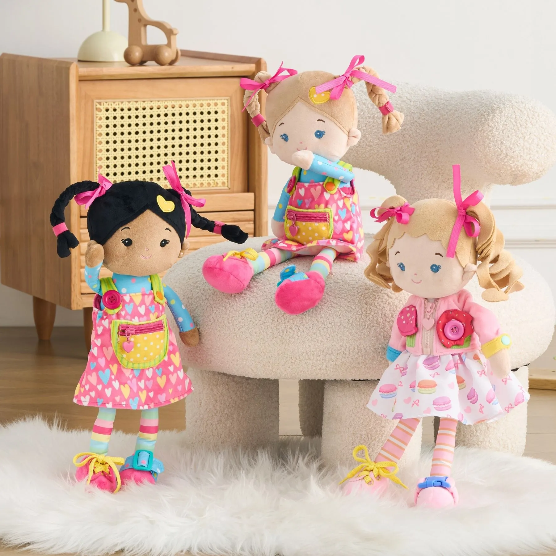 Personalized Cupcake Girl - Montessori Doll - Image 8
