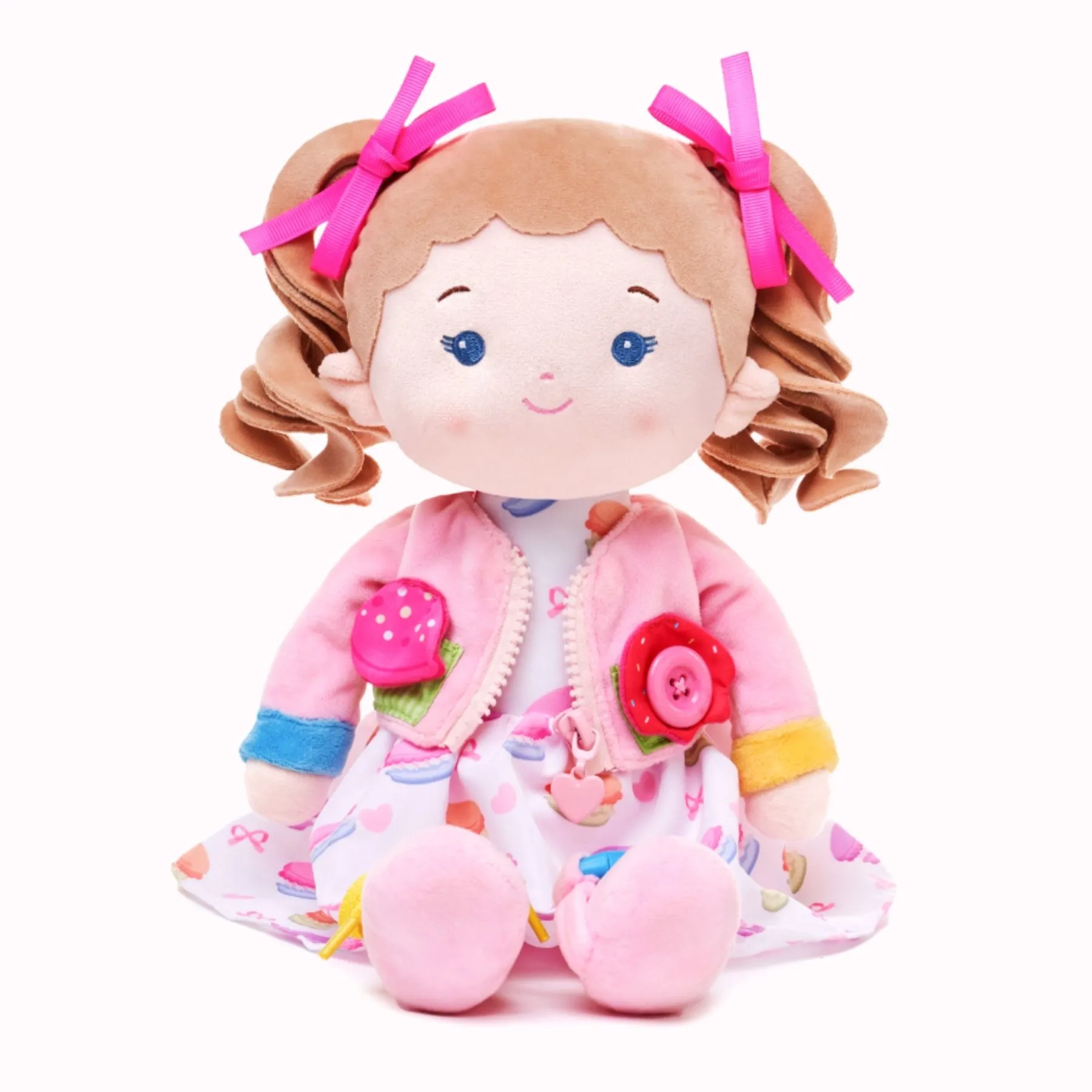 Personalized Cupcake Girl - Montessori Doll - Image 9