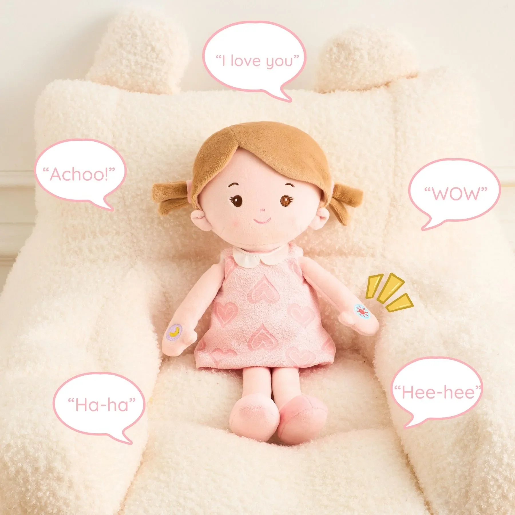 Personalized Day & Night Layla - Talking Doll - Image 16