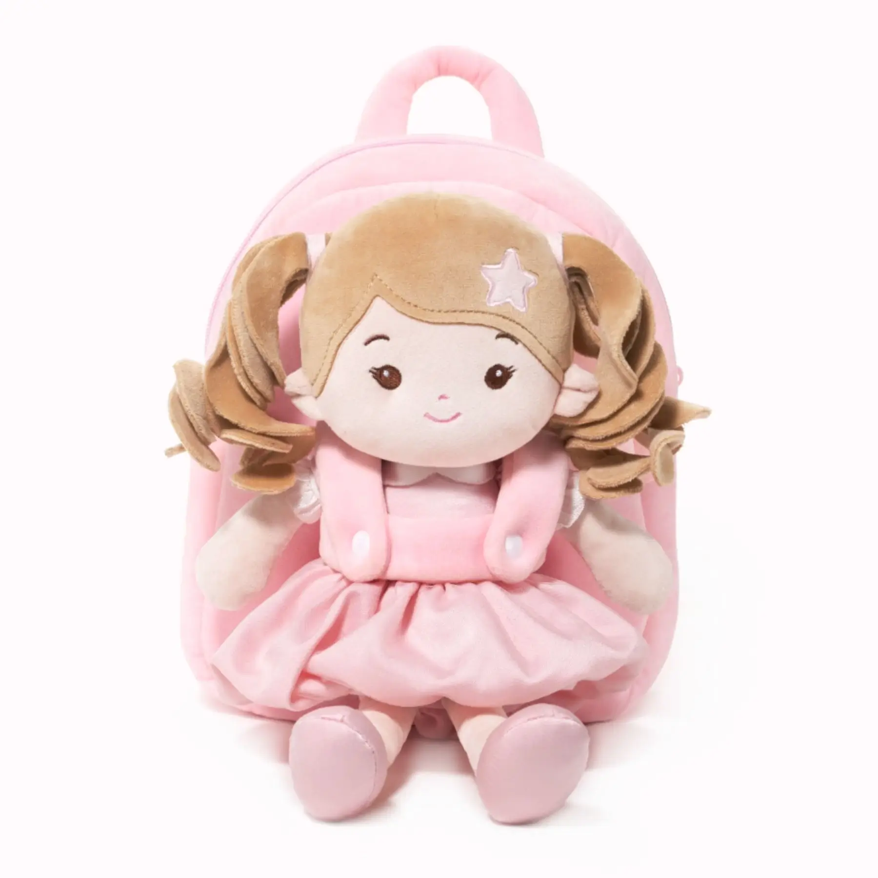 Personalized Princess Starlet Doll Backpack - Pink