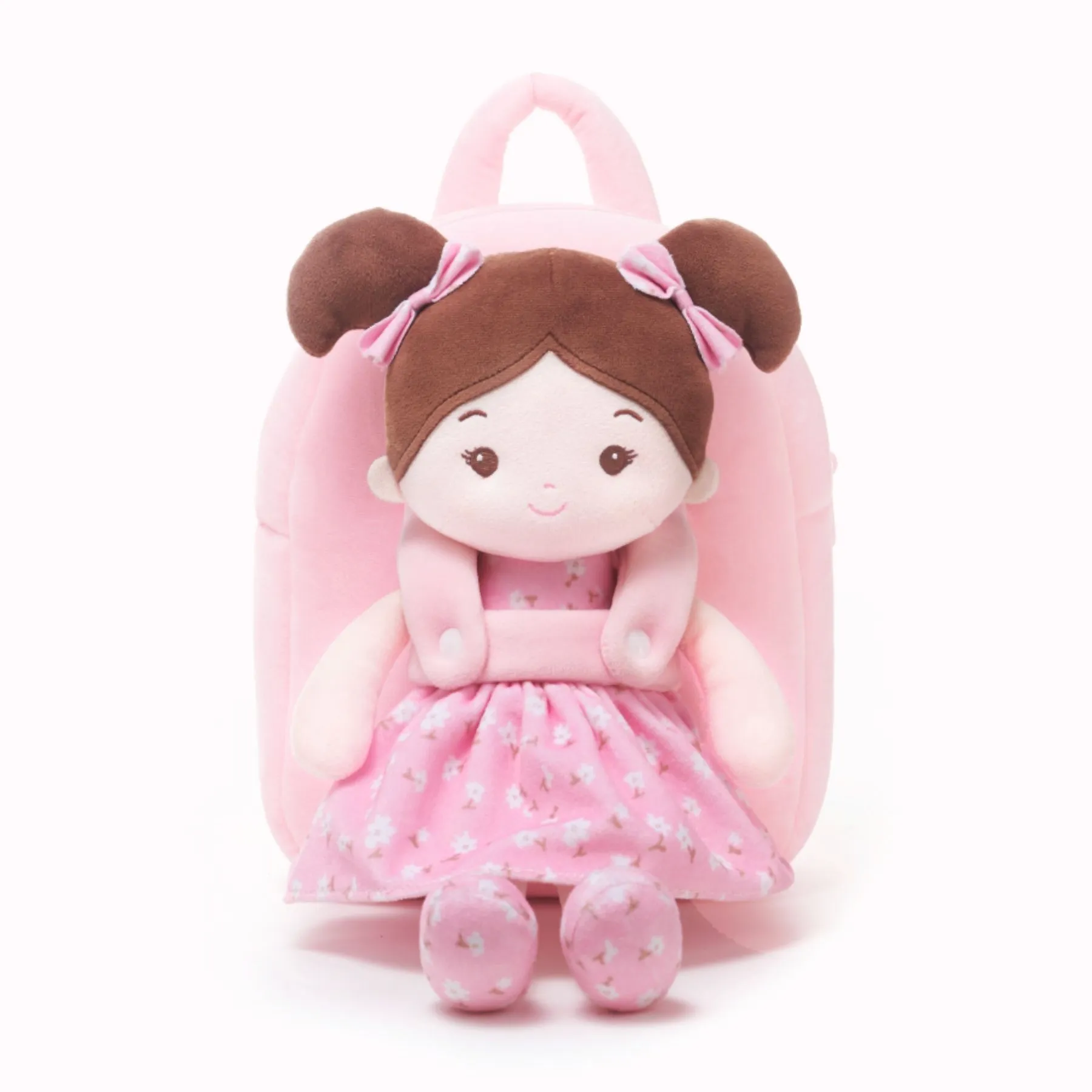 Personalized Flora Belle Doll Backpack - Pink