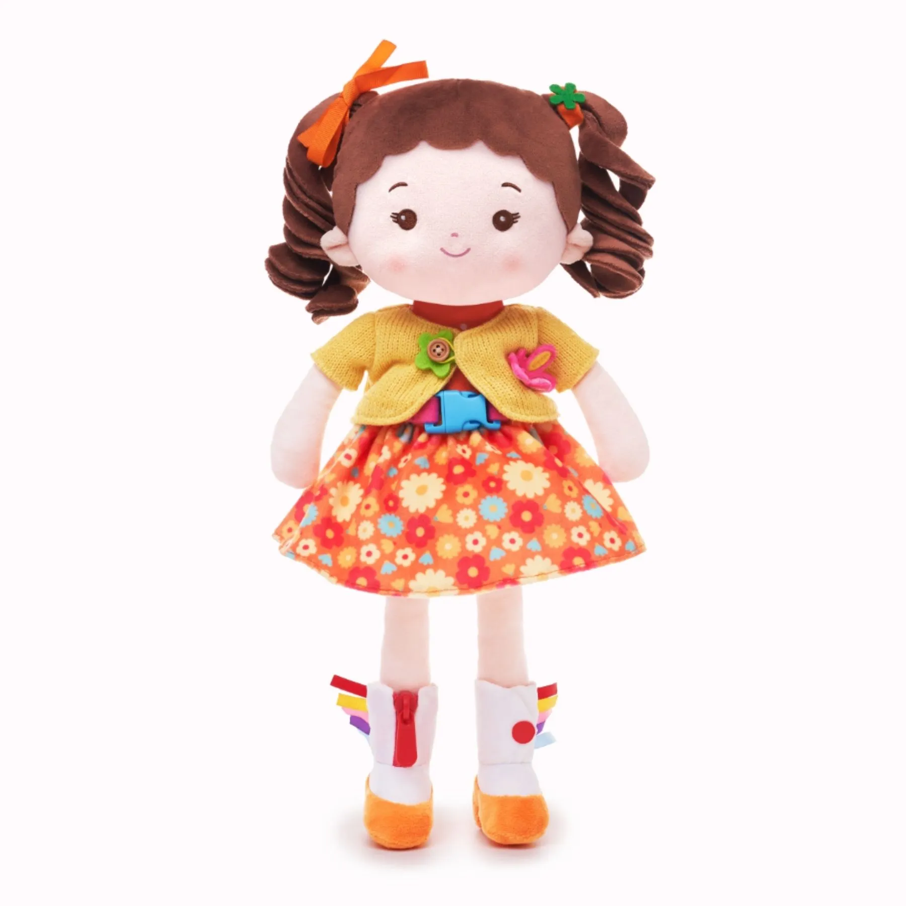 Personalized Flora Girl - Montessori Doll