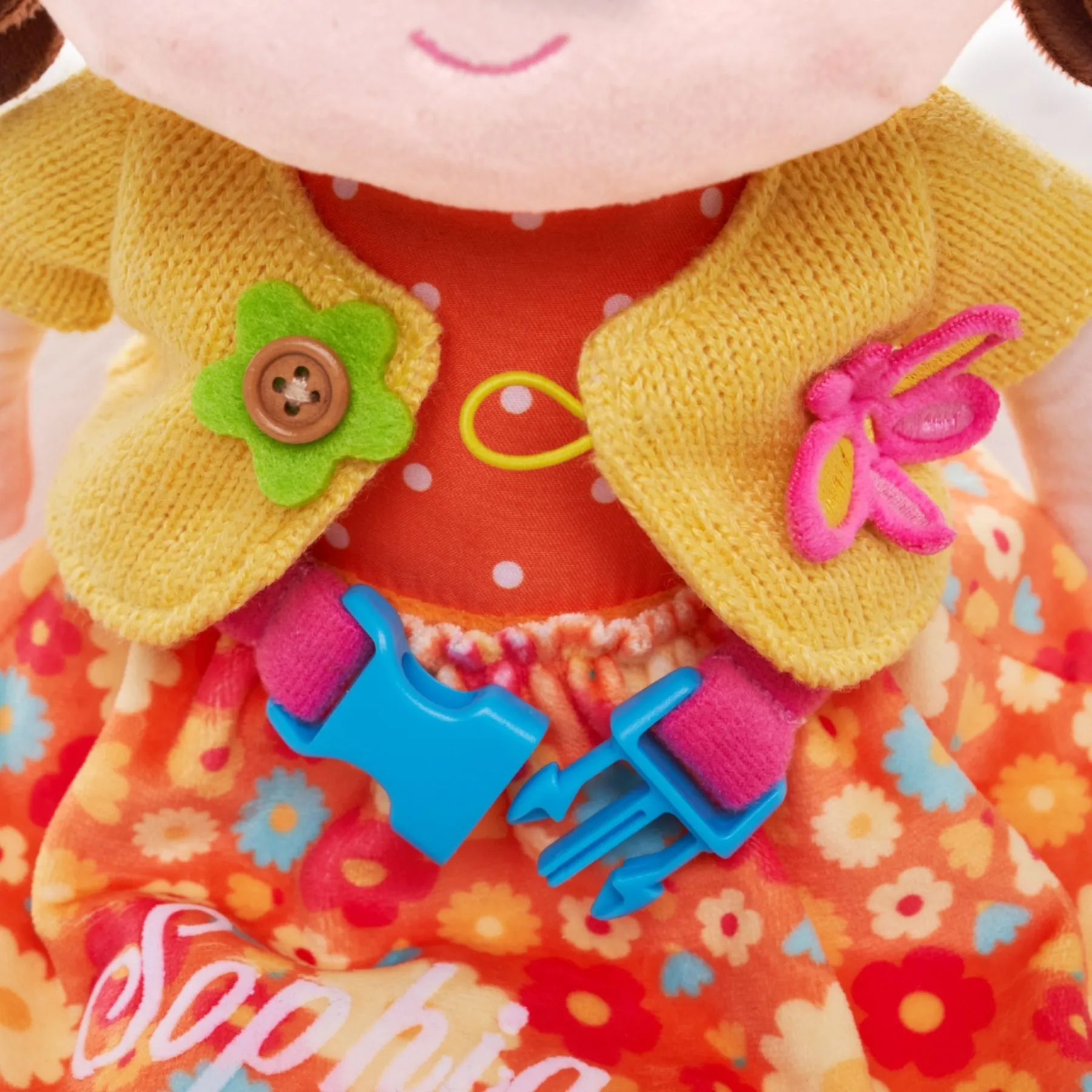 Personalized Flora Girl - Montessori Doll - Image 3
