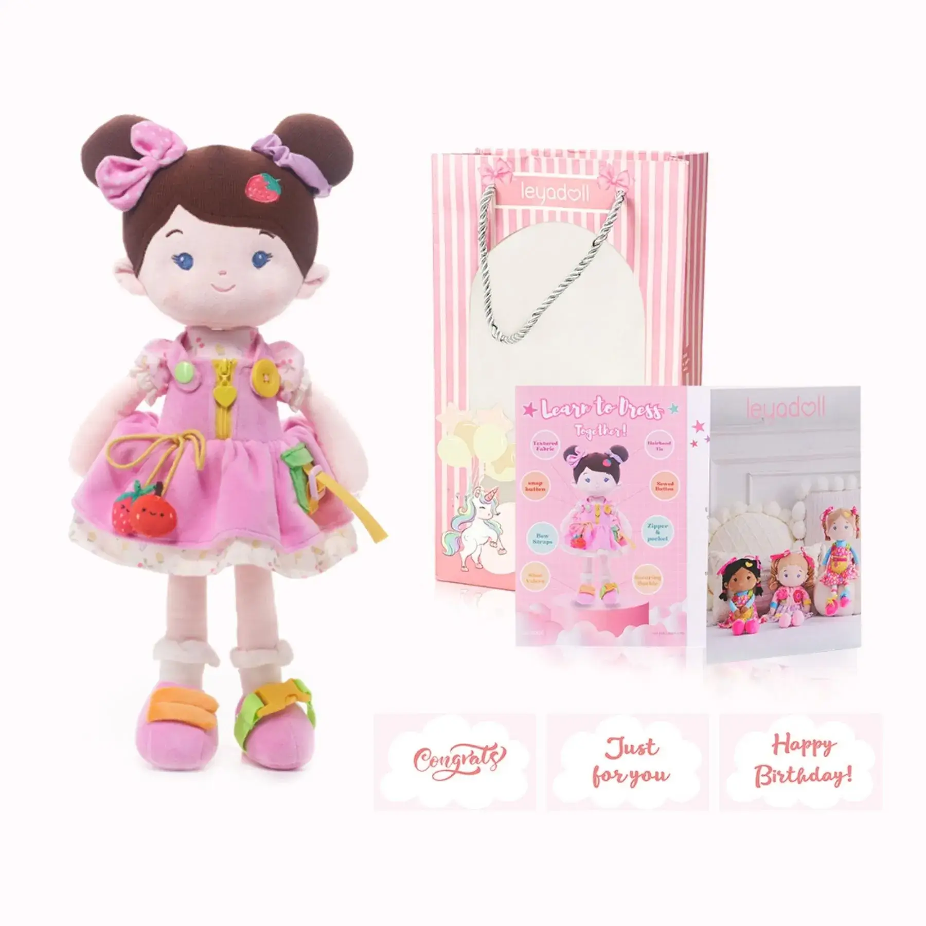 Personalized Jucy Girl Joosee - Montessori Doll - Image 10