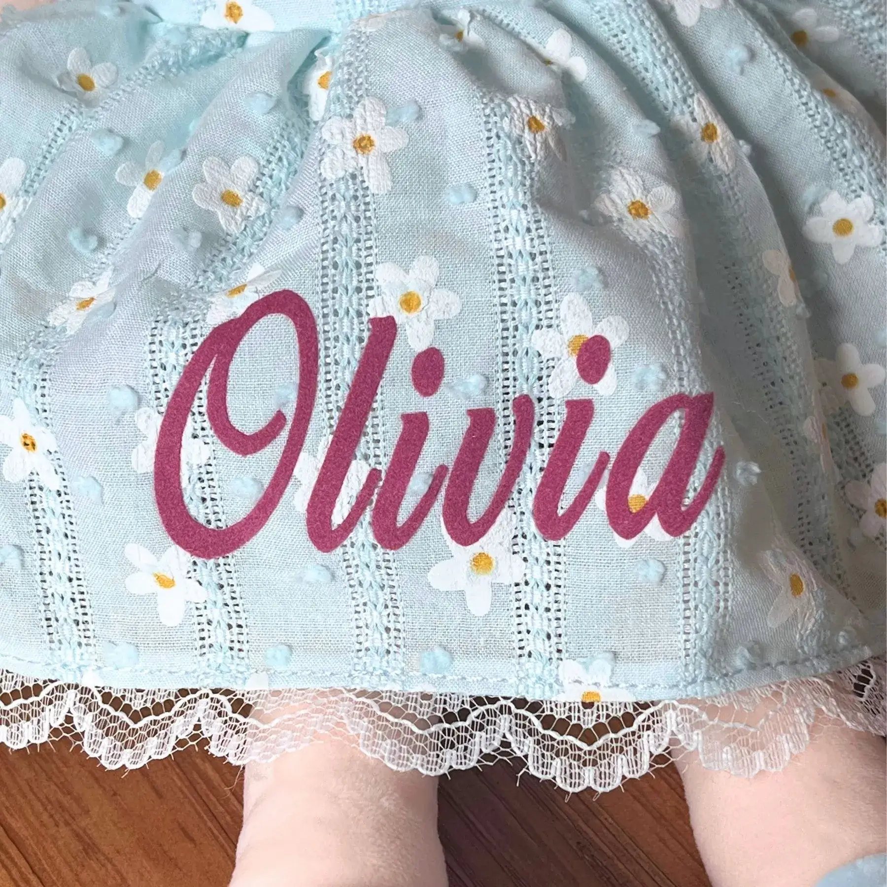 Personalized Melia Girl - Blue - Image 2