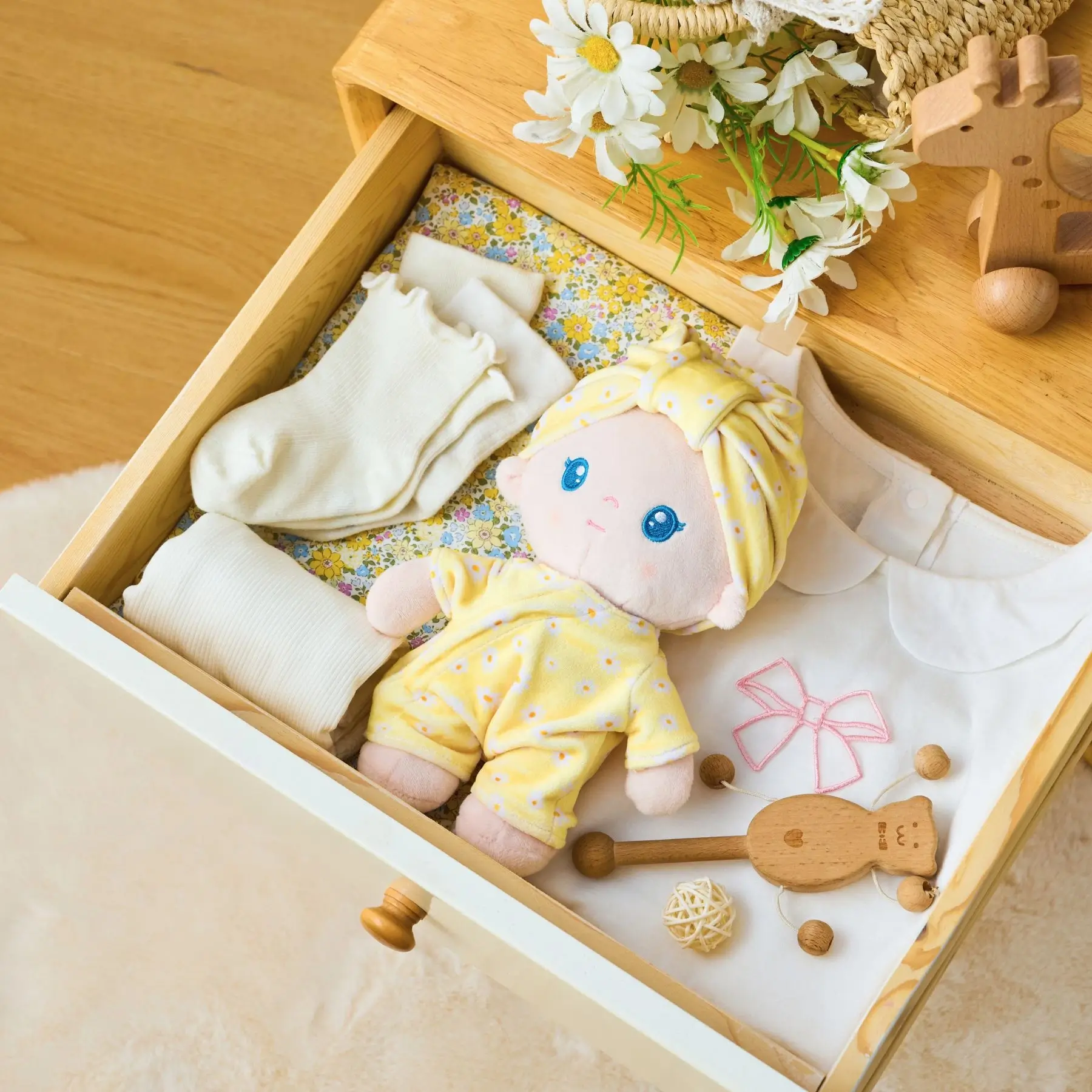 Personalized Pudding Baby Girl - Daisy - Image 6